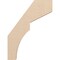 Ekena Millwork 3-inch W x 18-inch D x 24-inch H Monterey Rough Cedar Woodgrain TimberThane Knee Brace, Primed BRCUR03X18X24MONRCPR - alternate 4
